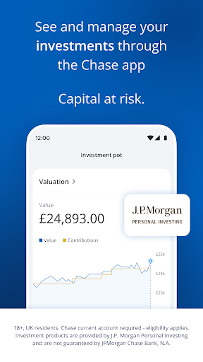 Chase UK ekran görüntüsü