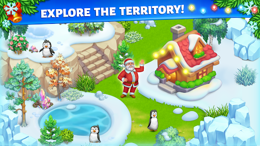 Snow Farm - Santa Family story ekran görüntüsü
