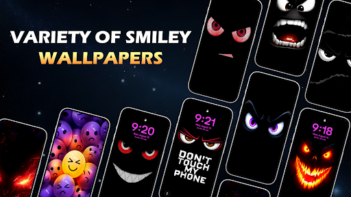 Silly Smiley Live Wallpaper ekran görüntüsü