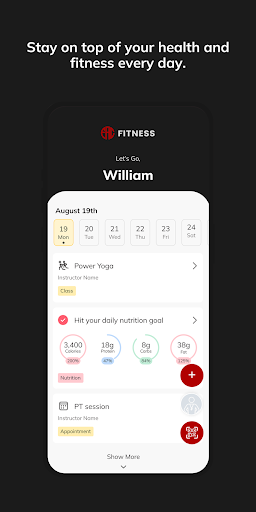 FAC Fitness ekran görüntüsü