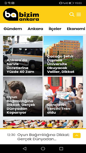 Bizim Ankara ekran görüntüsü