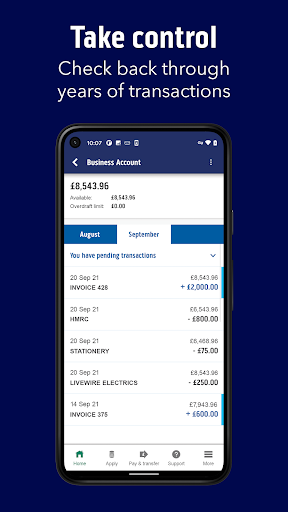 Bank of Scotland Business ekran görüntüsü