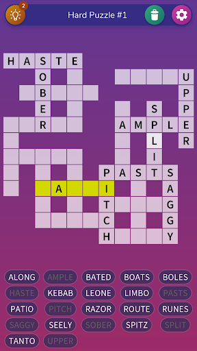 Fill-in Crosswords Unlimited ekran görüntüsü