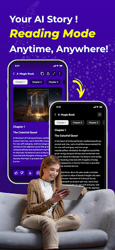 AI Story Writer-Write Stories ekran görüntüsü