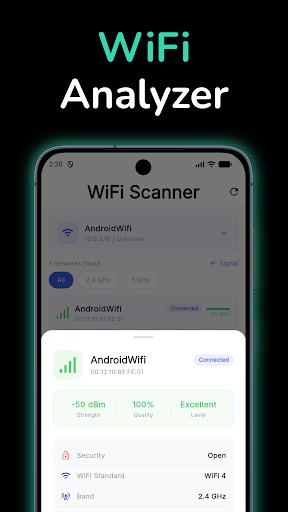 WiFi Analyzer - Speed Test ekran görüntüsü