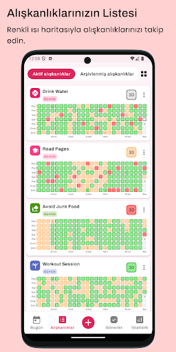 Habit Tracker - HabitGenius ekran görüntüsü