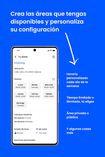Work Hub - Gestiona espacios ekran görüntüsü