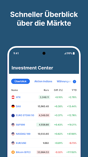 Investment Center Österreich ekran görüntüsü