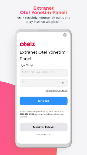 Extranet - Otelz.com ekran görüntüsü