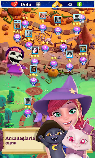 Bubble Witch 2 Saga ekran görüntüsü