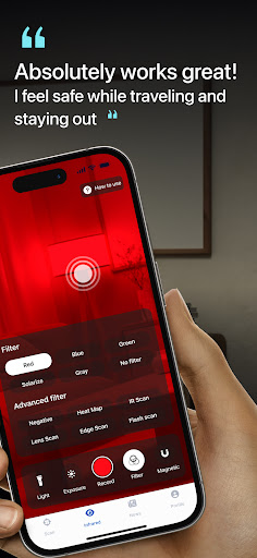 Hidden Camera Detector FindSpy ekran görüntüsü