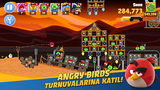 Angry Birds Friends ekran görüntüsü