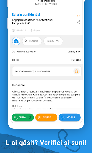 JobZZ - Locuri de muncă ekran görüntüsü