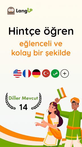 Hintçe öğren - LangUp ekran görüntüsü