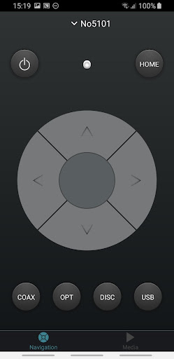 Mark Levinson 5Kontrol ekran görüntüsü