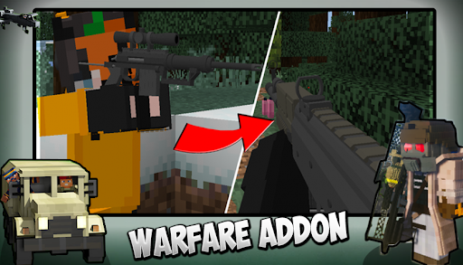 Warfare Addon for Minecraft PE ekran görüntüsü
