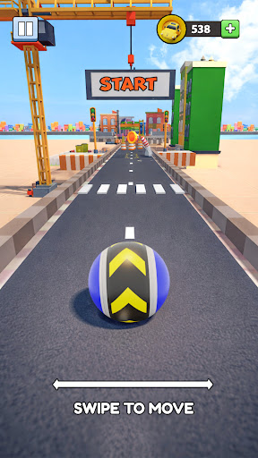 Rolling Sky Ball Run Ball Game ekran görüntüsü