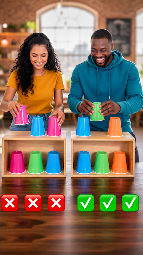 Cup Match Challenge Color Sort ekran görüntüsü