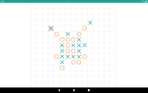 Five in a row (Gomoku) ekran görüntüsü