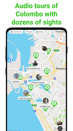 Colombo Tour Guide:SmartGuide ekran görüntüsü