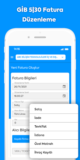 Belge App - E-Arşiv Portal ekran görüntüsü