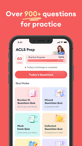 ACLS Exam Practice 2026 ekran görüntüsü