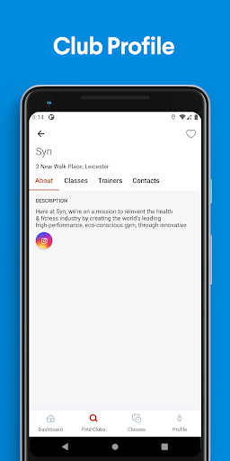 SYN Gym ekran görüntüsü
