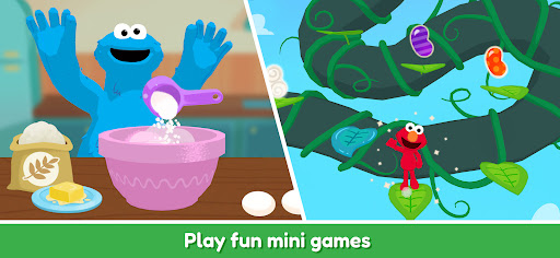 Sesame Street Games Club ekran görüntüsü