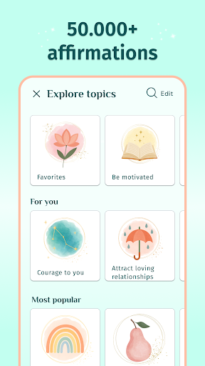 SELF - Positive affirmations ekran görüntüsü