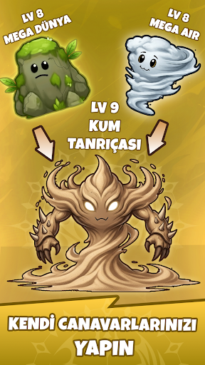 Elemental Battle : Merge Game ekran görüntüsü