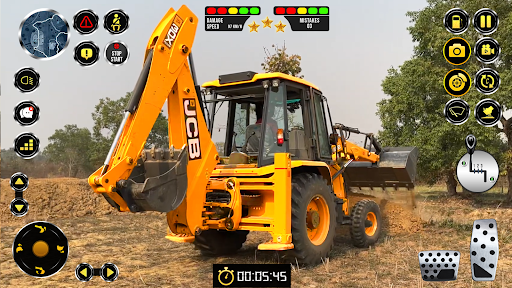 jcb ekskavatör simülatör games ekran görüntüsü