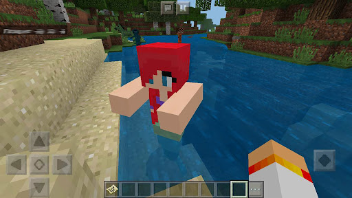 Mermaid mod for Minecraft ekran görüntüsü