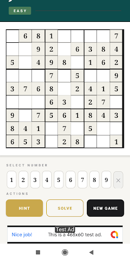 Sudoku Junior ekran görüntüsü
