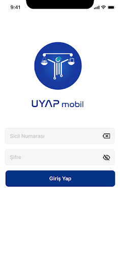 UYAP Mobil ekran görüntüsü