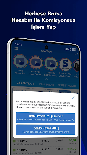 İş Varant Mobil ekran görüntüsü
