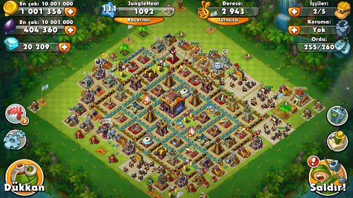 Jungle Heat: War of Clans ekran görüntüsü