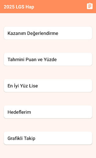 LGS Hap ekran görüntüsü