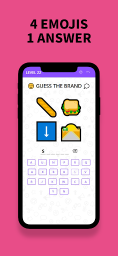 Guess the Brand by Emojis Quiz ekran görüntüsü