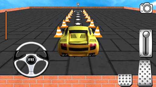 Car Parking 3D - TV ekran görüntüsü