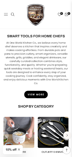 One World Kitchen Co ekran görüntüsü