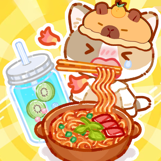 Kedi bubble tea & yemek oyunu