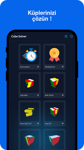 Cube Solver ekran görüntüsü