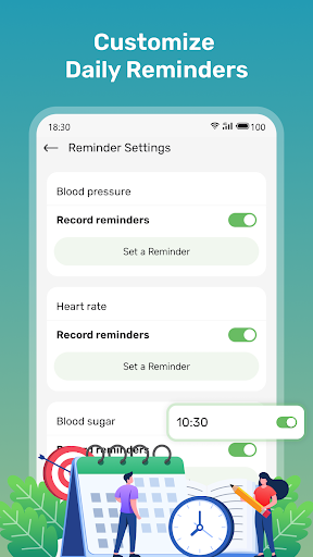 Health Sense: Track & Record ekran görüntüsü