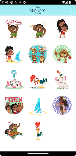 Disney Stickers: Moana 2 ekran görüntüsü