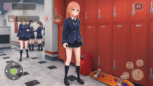 Anime Life High School Games ekran görüntüsü