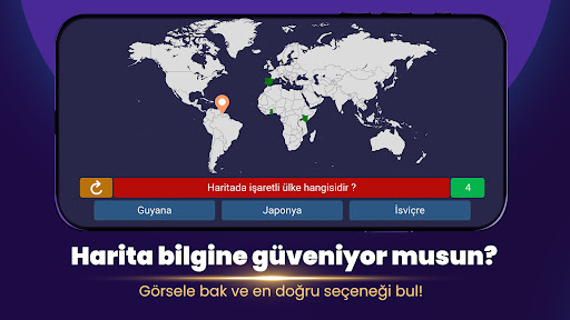 Ülke Bulma ekran görüntüsü