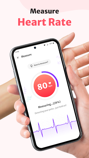 Heart Rate, BP & Sugar App ekran görüntüsü