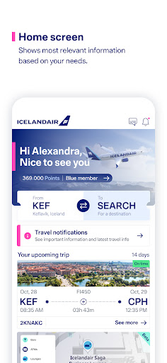 Icelandair ekran görüntüsü
