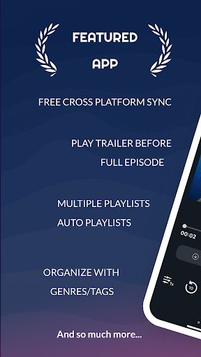 Podcast App: Podurama ekran görüntüsü