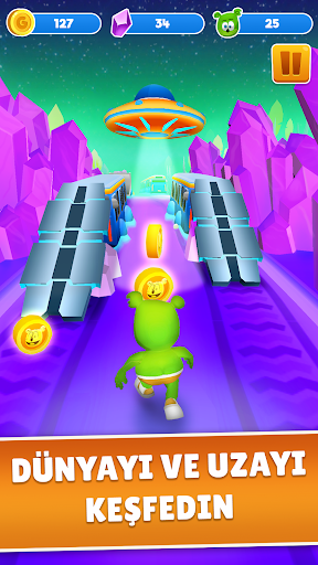 Gummy Bear Run: Endless Runner ekran görüntüsü